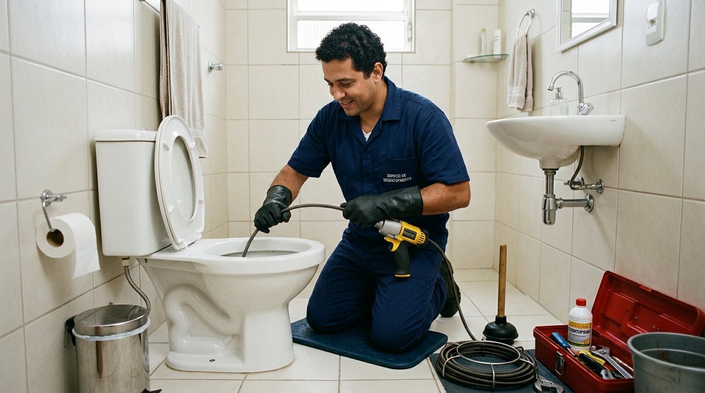 Atendimento em Vaso Sanitário em Palmas‑TO