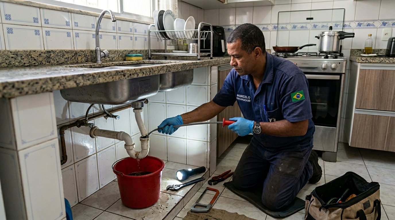 Ligação da Pia da Cozinha em Palmas‑TO